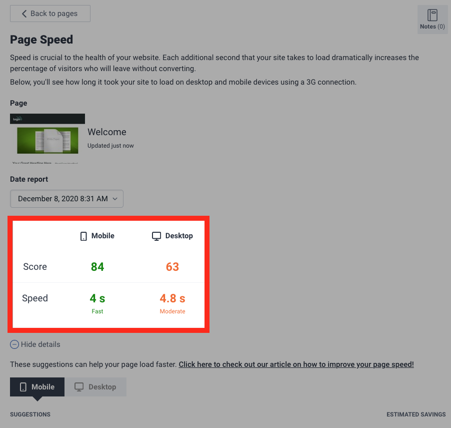 What it takes to improve your mobile PageSpeed score