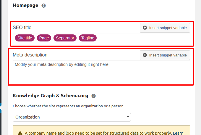 How to edit your WordPress site's title tag and meta tag